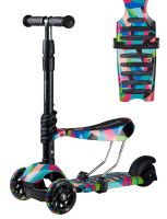 Самокат детский WX-3-in-1 (color mix/разноцветный)