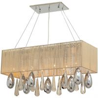 Люстра (пульт) Жаклин 10*2.5W G4 LED 220 V (465015510)