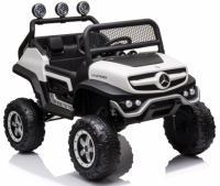 Детский электромобиль Mercedes-Benz Unimog Mini (P777BP) белый