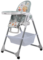 Стульчик для кормления детский Farfello Grace (Серый)