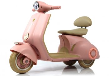 Детский электроскутер K777PX-A розовый