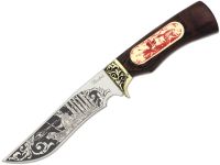 Нож туристический Ножемир Трофей H-237 с нейлоновыми ножнами