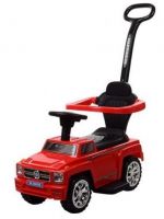 Детский толокар JY-Z08В красный с ручкой