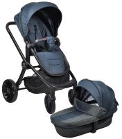 Коляска модульная 2в1 Baby shell BBS (BBS-12 Синий)