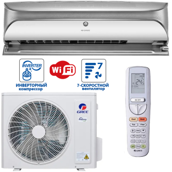 Сплит-система GREE SOYAL INVERTER R32 SILVER (GWH18AAEXF-K3NNA2A)