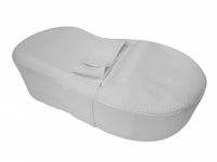 Матрас-кокон Мемориформ с однотонным чехлом