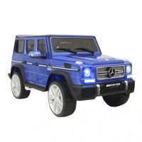 Детский электромобиль Мercedes-Benz G65 синий.глян