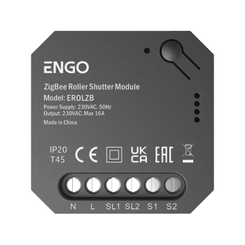 ZigBee Реле 2-х канальное ENGO (EROL-ZB)