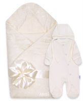 Комплект на выписку "Нежность" 5пр. (синт.300г), арт.1207 (осень,весна (t от+10 до-15 С)) Шампань