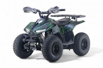 Детский квадроцикл LEON 49CC зеленый камуфляж