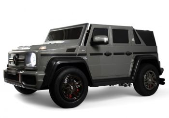 Детский электромобиль Mercedes-Maybach G650 Landaulet (M999MM) серый