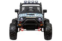 Электромобиль Джип JC666 24V (хаки синий)