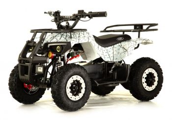 Детский электроквадроцикл TIKI белый Spider