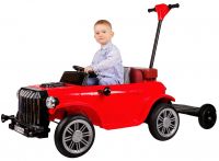 Ретро электромобиль (2021) DLS202 (12V) (Красный Red )