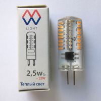 Лампа светодиодная MW G4 2700К 2,5W 220V (LBMW0403)