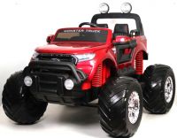 Детский электромобиль Ford Monster Truck(DK-MT550) вишневый