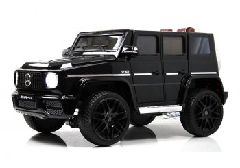 Детский электромобиль Mercedes-Benz G65 (E111EE) черный глянец