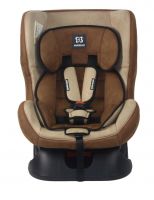 Автокресло детское Farfello GE-B велюр (коричнево-бежевое)