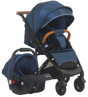 Коляска детская прогулочная Bino Angel Comfort (синий)