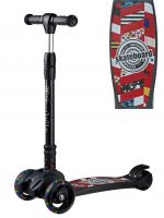 Самокат детский Farfello Maxi-897 (black/черный)