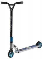 Самокат трюковой X-ST60 (колёса 110 мм, алюм. обод, стальной Y-руль) (Ночной город)
