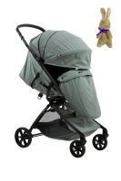 Коляска детская прогулочная Farfello Airy серо-зелёный