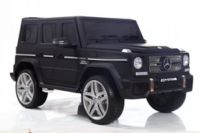 Детский электромобиль Мercedes-Benz G65 черный мат
