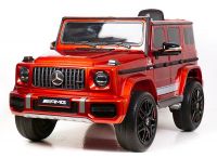 Детский электромобиль Mercedes-Benz G63 (K999KK)-4 WD вишневый глянец