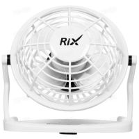 Вентилятор бытовой Rix RDF-1500USB (белый)