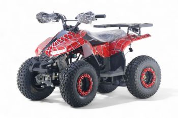 Детский квадроцикл LEON 49CC красный спайдер