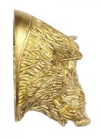 Латунное навершие "голова кабана" для ножа Литье М - 18л