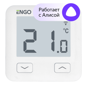 Терморегулятор, белый ENGO (E10-W)