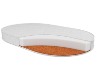 Матрас детский ОВАЛ 125*75*12 см арт. 124Х