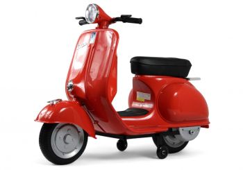 Детский электроскутер VESPA (M888MM) красный