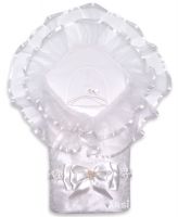 Комплект на выписку "Мадлен" 4пр. (60г), арт.1054 (лето (t от+10 до+25 С)) молочный, арт.1054М