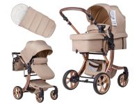 Коляска трансформер Aimile Original New Gold (Кремовый NDG-1)