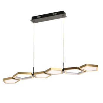 Люстра (пульт) Пазл 48WLED 220 V (719010406)