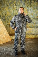 Костюм Haki Soft Shell Rubber, черно-белый питон Костюм Haki Soft Shell Rubber, черно-белый питон