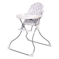 Стульчик для кормления Polini kids 152 (Звезды, белый-серый, 0002218-14)