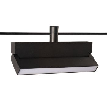 Трек-светильник Флекси 12W LED 3000К 48 V черный 23,3*13,2,4см (852011101)