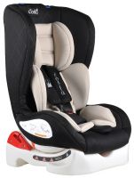 Автокресло детское CS-001 (чёрный/светло-коричневый)