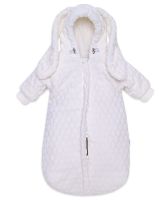 Комбинезон-мешок "Пушистик", арт.514 (весна,осень (t от -5 до +10 С). молочный р.62