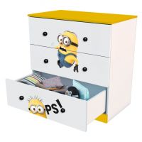 Комод Polini kids Fun 3290 Миньоны, жёлтый