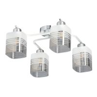 673017604 Тетро 4*60W E27 220 V люстра