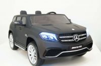 Детский электромобиль GLS63 AMG черный матовый