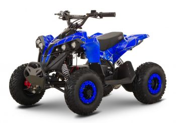 Детский электроквадроцикл MARK синий Spider