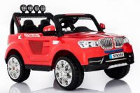 Детский электромобиль Т005 ТТ красный (4*4)