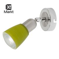 Спот Мона хром/зеленый 1*40W Е14 220 V (504021101)
