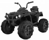 Квадроцикл Детский электромобиль S602 (12V, EVA, экокожа) (Чёрный)