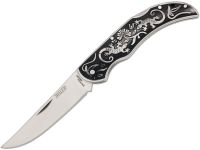 Нож складной Ножемир Чёткий Расклад Ящер C-209 с нейлоновым чехлом